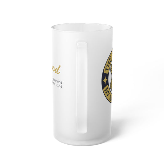Lawful Good Frosted Beer Mug