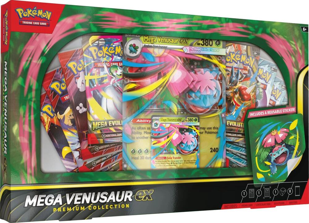 Mega Venusaur ex Premium Collection - Miscellaneous Cards & Products (MCAP)