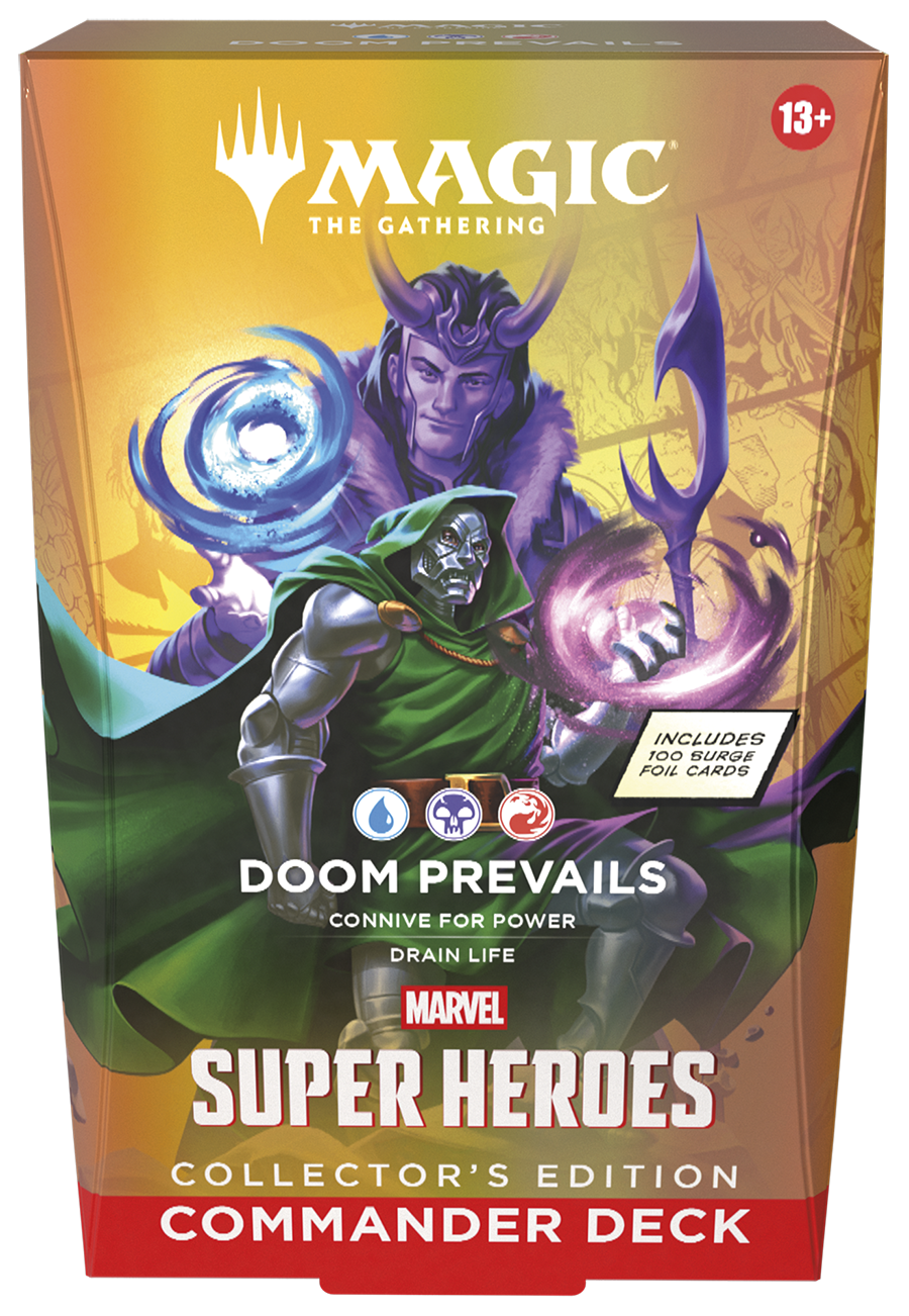 Magic: The Gathering® | Marvel Super Heroes Commander Decks Collector's Edition - 4 Deck Bundle