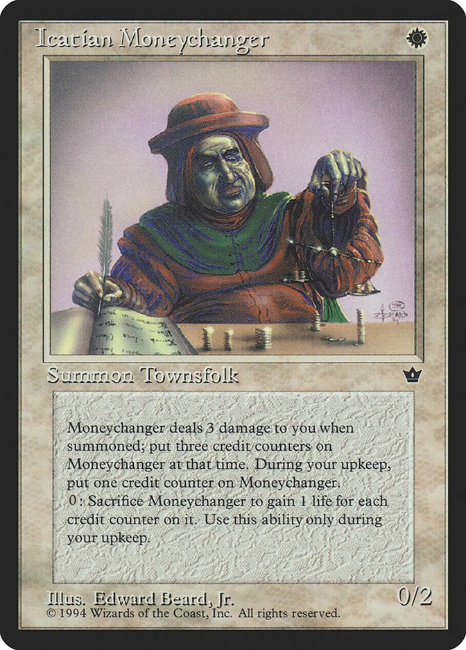 Icatian Moneychanger (Beard, Jr.)