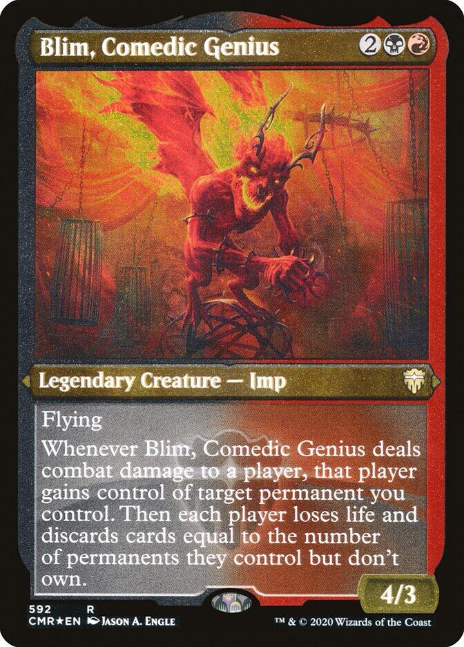 Blim, Comedic Genius (Foil Etched)