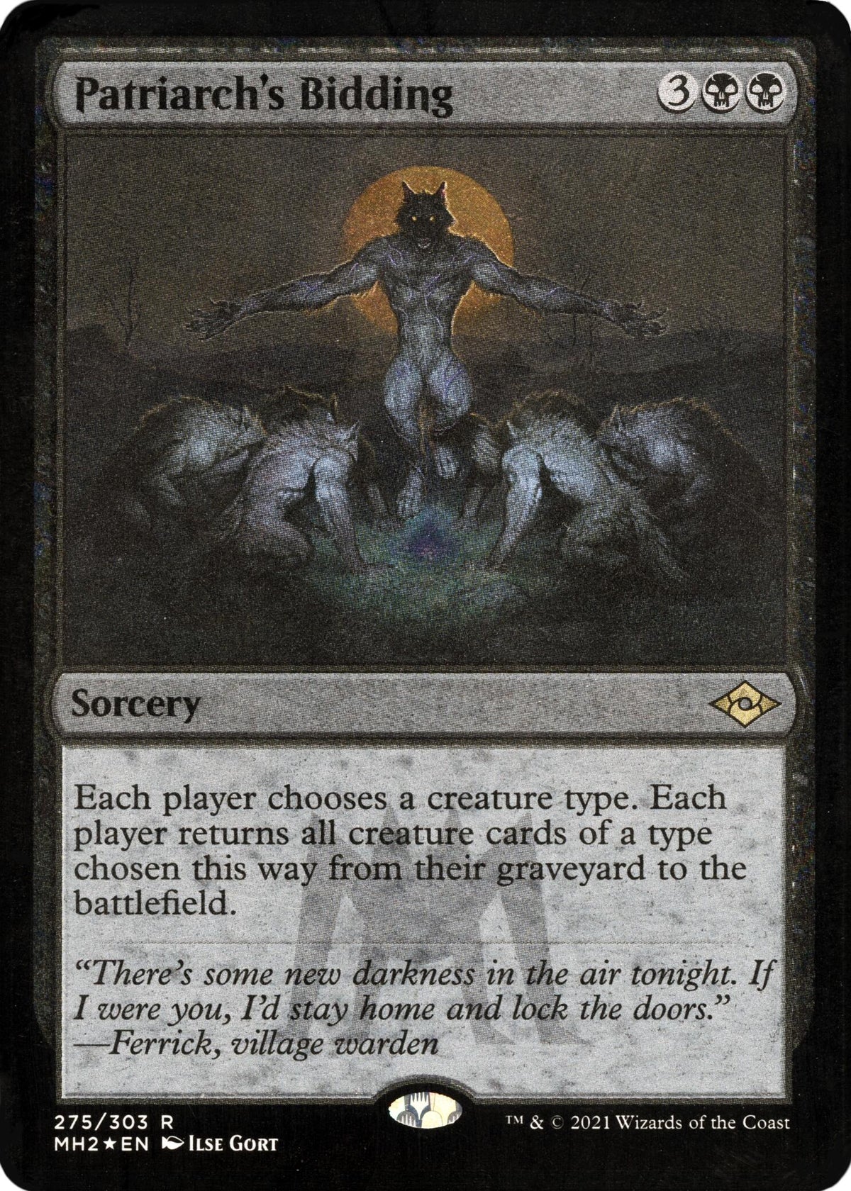 Patriarch's Bidding (Foil Etched)