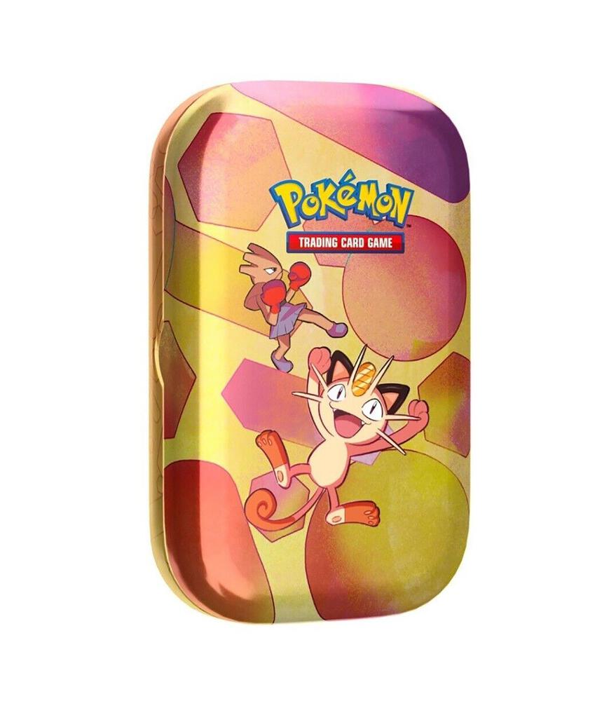 151 Mini Tin [Hitmonchan & Meowth] - SV: Scarlet & Violet 151 (MEW)