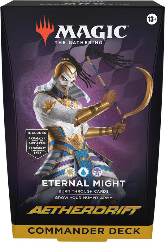 Aetherdrift Commander Deck - Eternal Might - Commander: Aetherdrift (DRC)