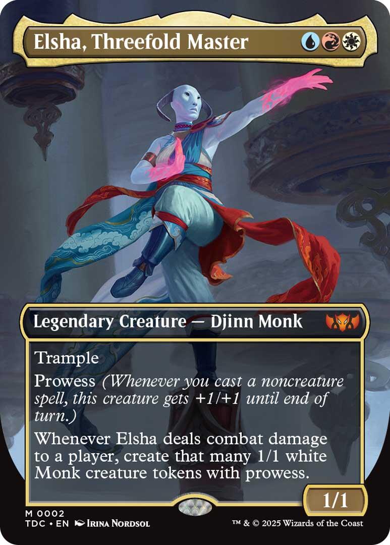 Elsha, Threefold Master (Borderless)