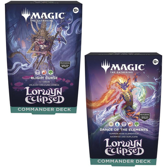 Lorwyn Eclipsed Commander Decks [Set of 2]
