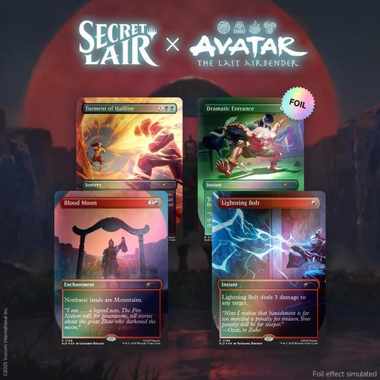 Secret Lair x Avatar: The Last Airbender: Everything Changed - Rainbow Foil Edition - Secret Lair Drop Series (SLD)
