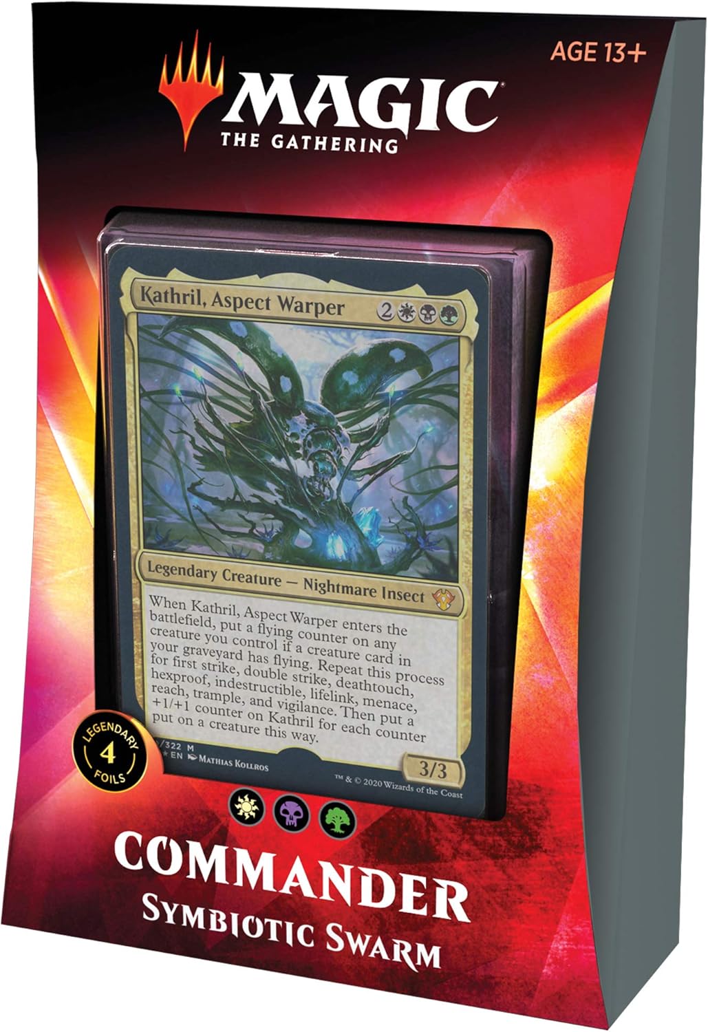 Magic: The Gathering Symbiotic Swarm Ikoria Commander Deck - Commander 2020