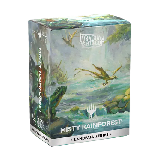 Landfall Series - Misty Rainforest - Matte Dual Art Sleeves