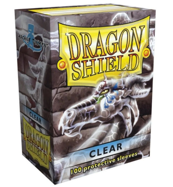 Dragon Shields: (100) Clear