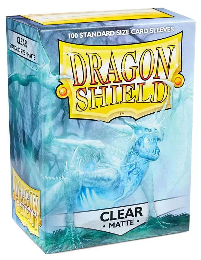 Dragon Shields: (100) Matte Clear