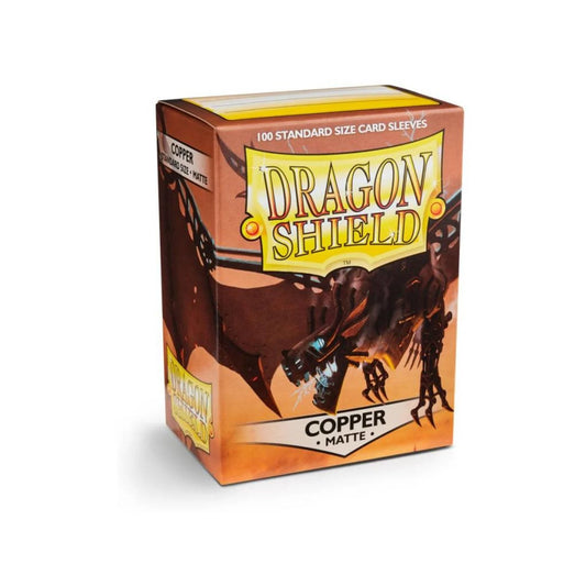 Dragon Shields: (100) Matte Copper