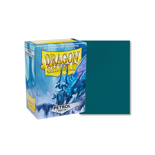 Dragon Shields: (100) Matte Petrol