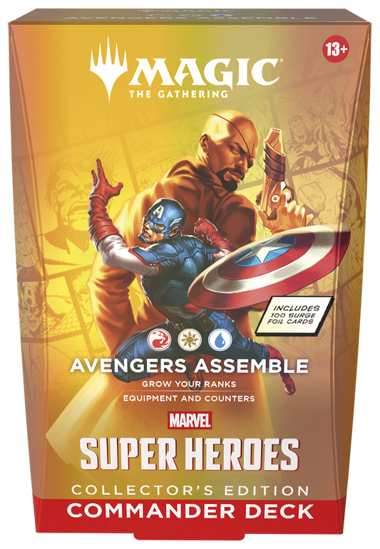 Magic: The Gathering® | Marvel Super Heroes Commander Decks Collector's Edition - 4 Deck Bundle
