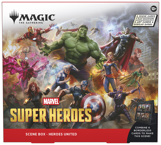 Magic: The Gathering® | Marvel Super Heroes Scene Box - Heroes United